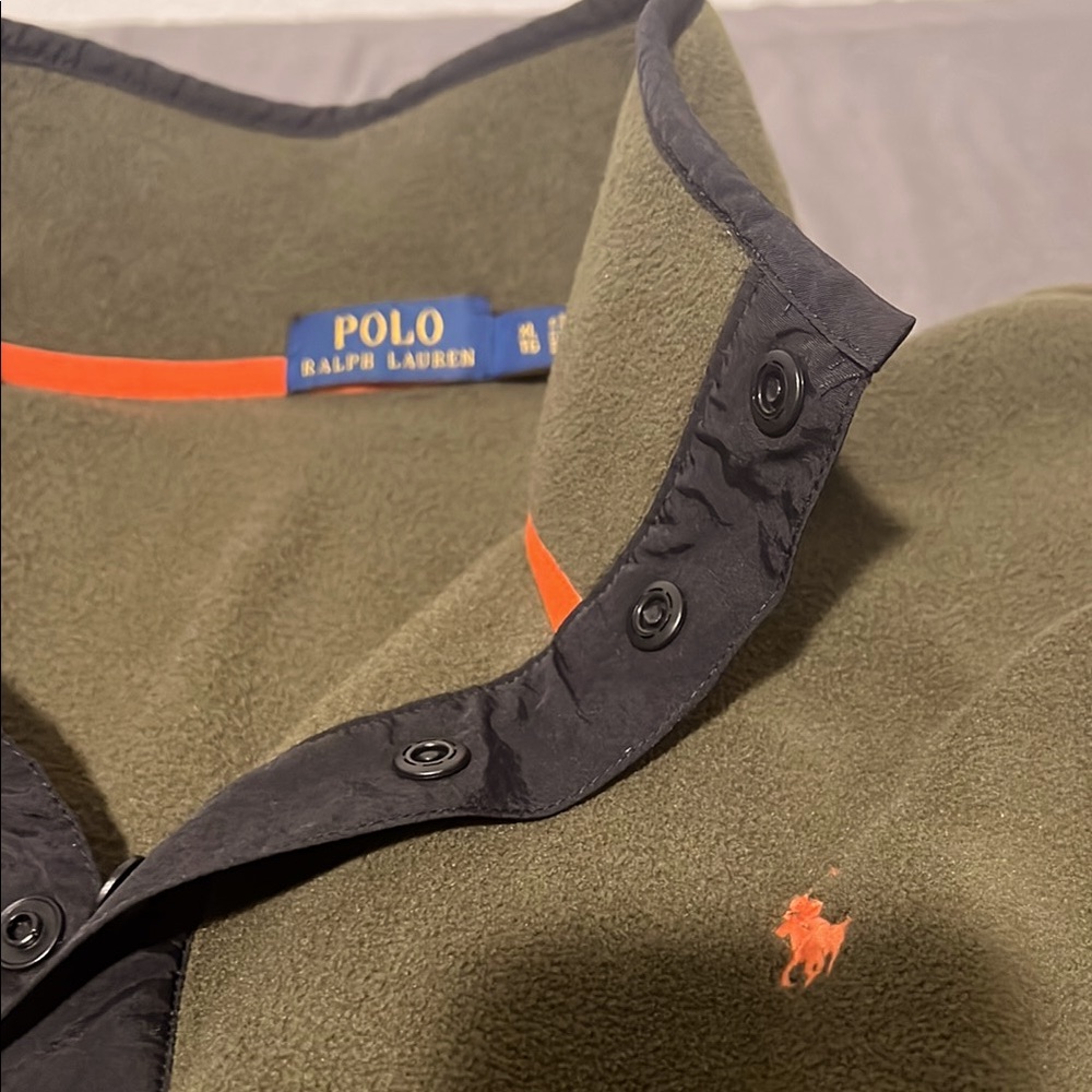 Polo Fleece 3/4 button up